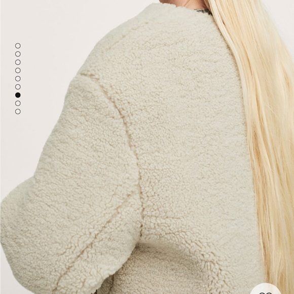 Mango Faux Shearling Jacket - Picture 7 of 15